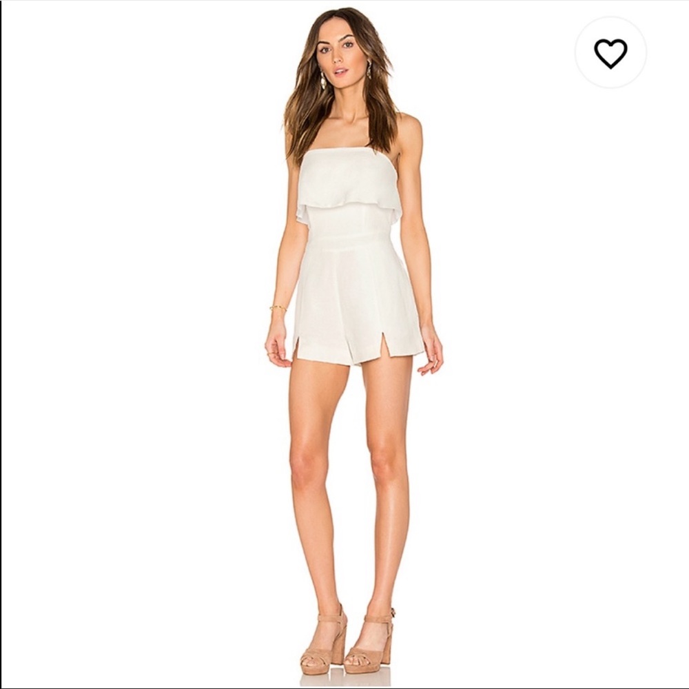 Dolce Vita Linen Romper with Pockets